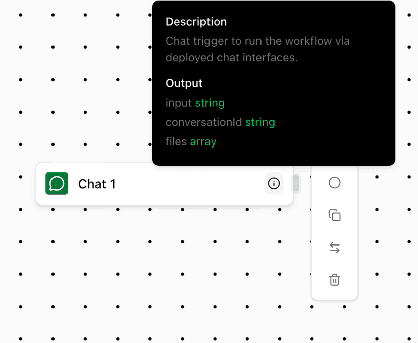 Chat deployment conversation